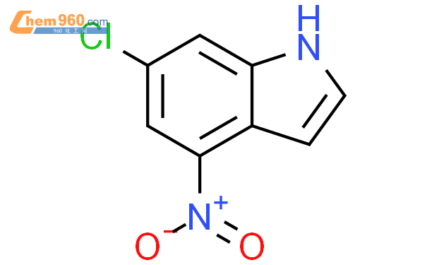 1H-Indole,6-chloro-4-nitro
