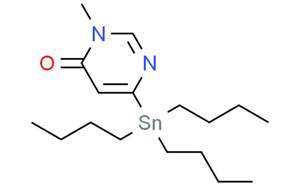 3-METHYL-6-(TRIBUTYLSTANNYL)PYRIMIDIN-4(3H)-ONE