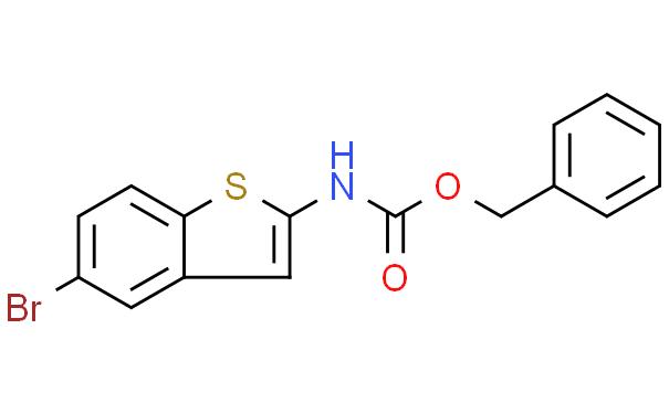 Benzyl N-(5-bromo-1-benzothiophen-2-yl)carbamate