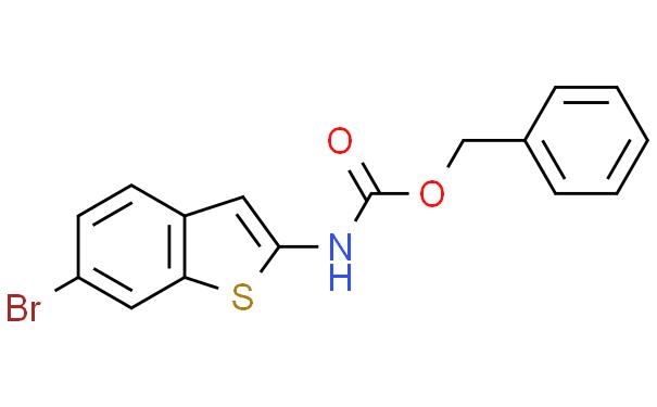 (6-溴苯并[B]噻吩-2-基)氨基甲酸苄酯