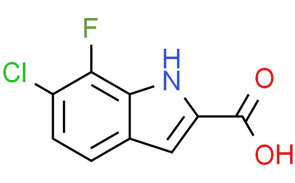 1H-Indole-2-carboxylic acid, 6-chloro-7-fluoro-, methyl ester