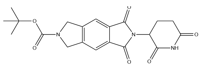 tert-butyl 6-(2,6-dioxopiperidin-3-yl)-5,7-dioxo-3,5,6,7-tetrahydropyrrolo[3,4-f]isoindole-2(1H)-carboxylate