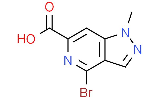 4-Bromo-1-methyl-1H-pyrazolo[4,3-c]pyridine-6-carboxylic acid