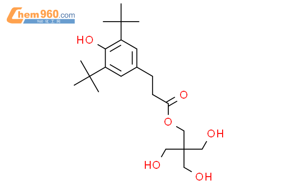 Benzenepropanoic acid, 3,5-bis(1,1-dimethylethyl)-4-hydroxy-, 3-hydroxy-2,2-bis(hydroxymethyl)propyl ester