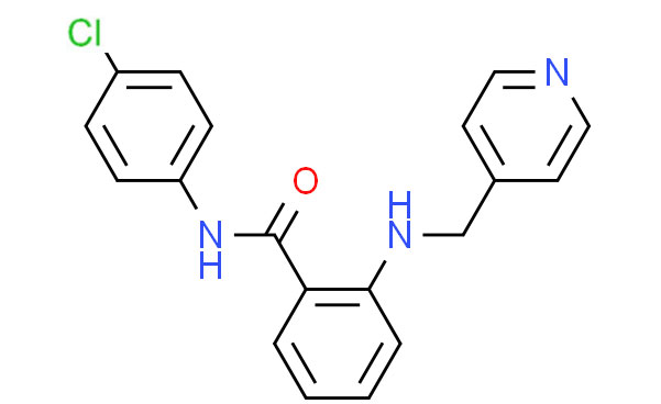 N-(4-Chlorophenyl)-2-((pyridin-4-ylmethyl)amino)benzamide
