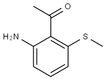 1-(2-氨基-6-甲硫基苯基)乙酮盐酸盐