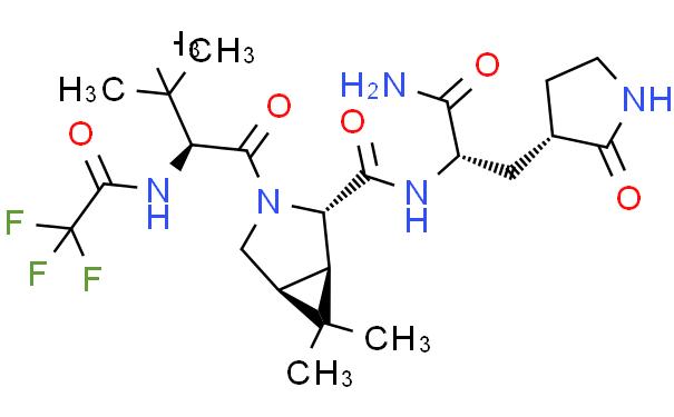 (1R,2S,5S)-N-((S)-1-amino-1-oxo-3-((S)-2-oxopyrrolidin-3-yl)propan-2-yl)-3-((S)-3,3-dimethyl-2-(2,2,2-trifluoroacetamido)butanoyl)-6,6-dimethyl-3-azabicyclo[3.1.0]hexane-2-carboxamide