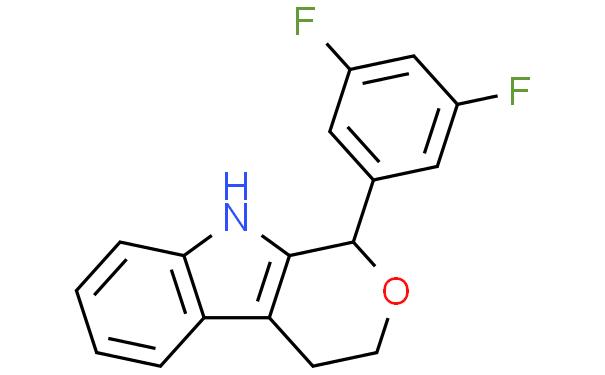 1-(3,5-Difluorophenyl)-1,3,4,9-tetrahydropyrano[3,4-b]indole