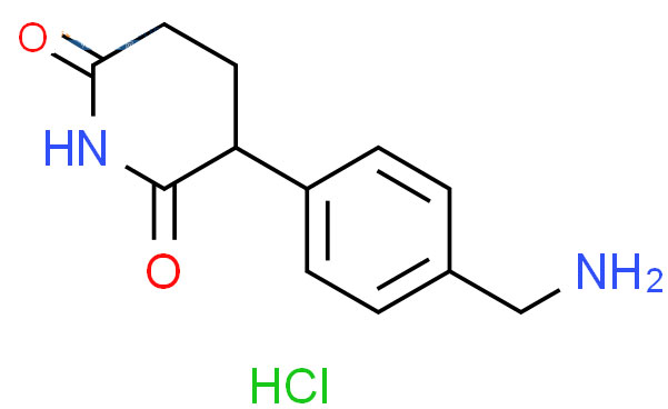 3-(4-(氨基甲基)苯基)哌啶-2,6-二酮盐酸盐
