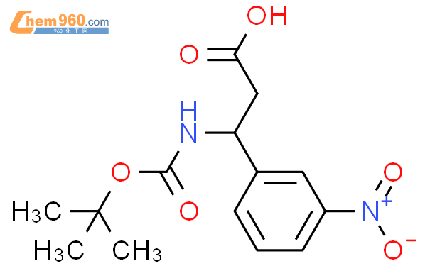 3-(Boc-amino)-3-(3-nitrophenyl)propionic Acid