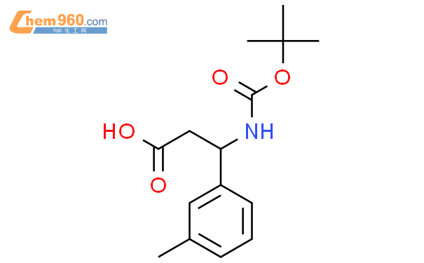 3-((tert-Butoxycarbonyl)amino)-3-(m-tolyl)propanoic acid