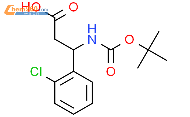 3-Boc-amino-3-(2'-chlorophenyl)propionic acid