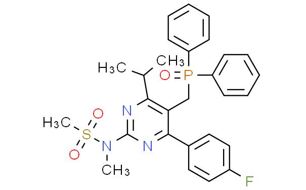 N-[5-( 二苯基膦酰甲基 )-4-(4- 氟苯基 )-6- 异丙基嘧啶 -2- 基 ]-N- 甲基甲磺酰胺 (Z8.3)