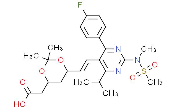 6-[(1E)-2-[4-(4- 氟苯基 )-6- 异丙基 -2-[ 甲基 ( 甲磺酰 ) 氨基 ]-5- 嘧啶 ] 乙烯基 ]-2,2- 二甲基 -1,3- 二氧六环 -4- 乙酸叔丁酯（R1）