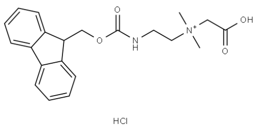 N-(carboxymethyl)-2-[[(9h-fluorene-9-methoxy) carbonyl] amino]-N, n-dimethyl ethylammonium hydrochloride