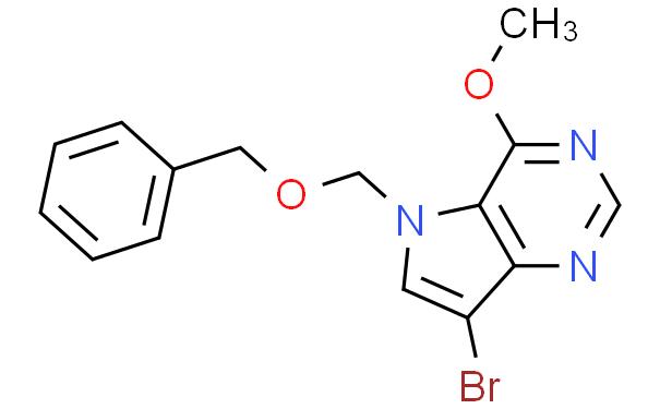 7-N-苄氧基甲基-9-溴-9-去氮-6-O-甲基次黄嘌呤