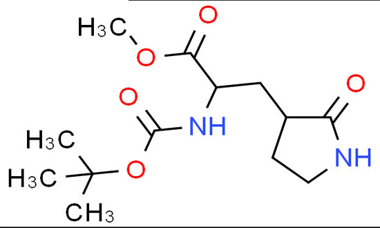 Methyl (S)-2-(Boc-amino)-3-[(S)-2-oxo-3-pyrrolidinyl]propanoate