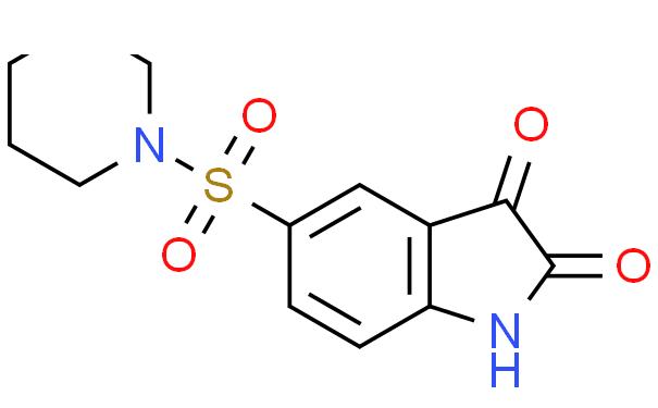 5-(Piperidin-1-ylsulfonyl)indoline-2,3-dione