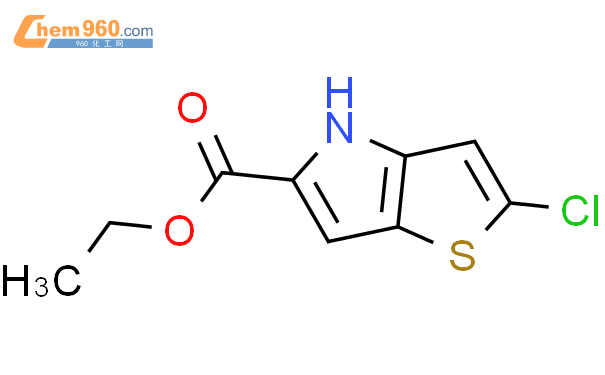 ETHYL 2-CHLORO-4H-THIENO[3,2-B]PYRROLE-5-CARBOXYLATE