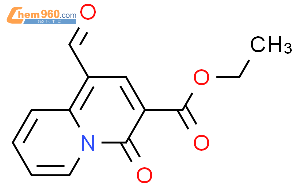 Ethyl 1-formyl-4-oxo-4H-quinolizine-3-carboxylate