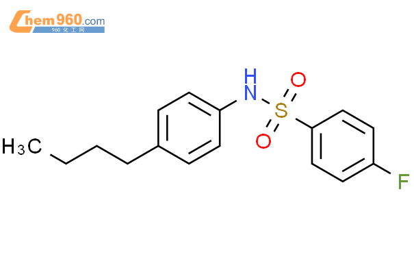 N-(4-butylphenyl)-4-fluorobenzenesulfonamide