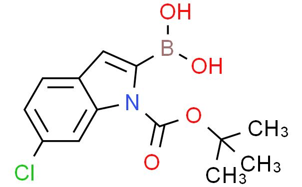 N-Boc-6-chloro-1H-indole-2-boronic acid