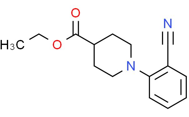 1-(2-氰基苯基)-4-哌啶甲酸乙酯