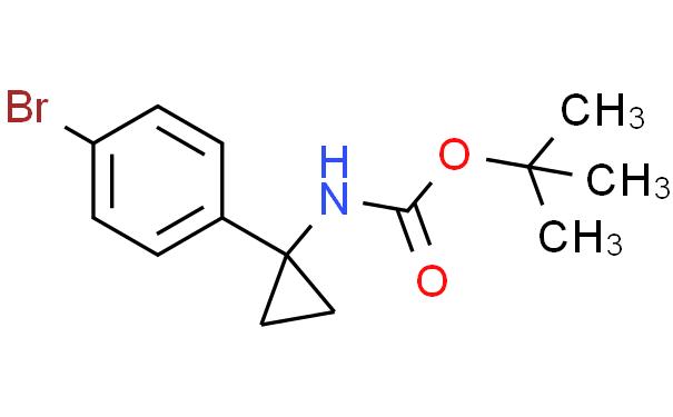 t-Butyl 1-(4-bromophenyl)cyclopropylcarbamate