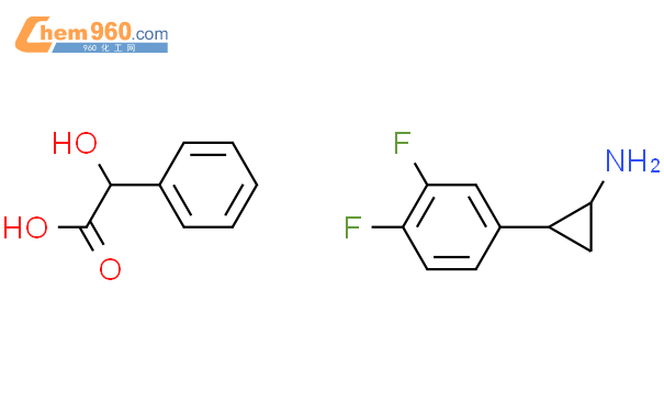(1R,2R)-2-(3,4-difluorophenyl)cyclopropanamine(S)-(carboxylato(phenyl)methyl)holmium
