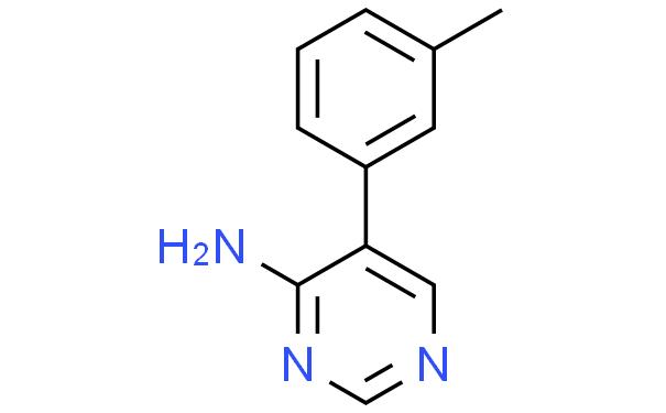 4-Pyrimidinamine, 5-(3-methylphenyl)-