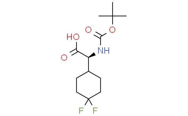 tert-butoxycarbonylamino-(4,4-difluoro-cyclohexyl)-acetic acid