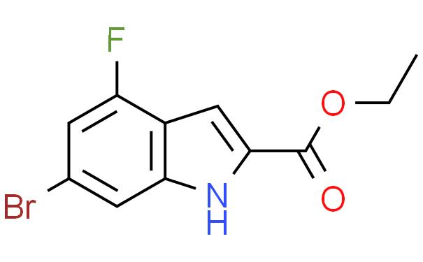 ethyl 6-bromo-4-fluoro-1H-indole-2-carboxylate