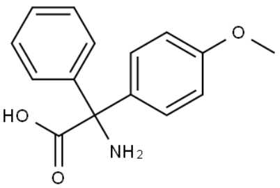 Benzeneacetic acid, α-amino-4-methoxy-α-phenyl-