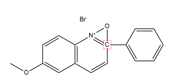 6-methoxy-1-(2-oxo-2-phenyl)quinolin-1-ium bromide