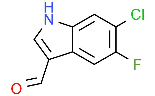 5-氟-6-氯吲哚-3-甲醛