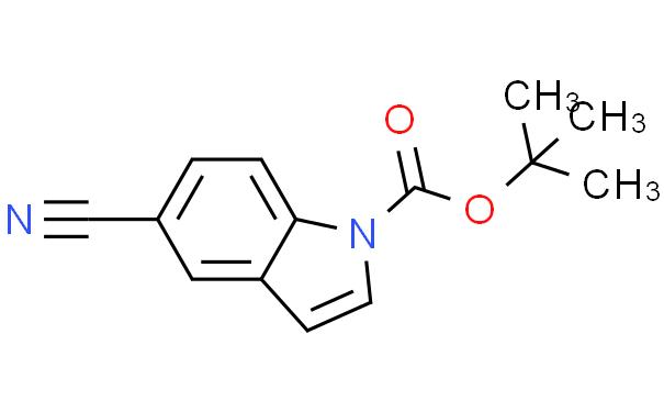 1-BOC-5-氰基吲哚