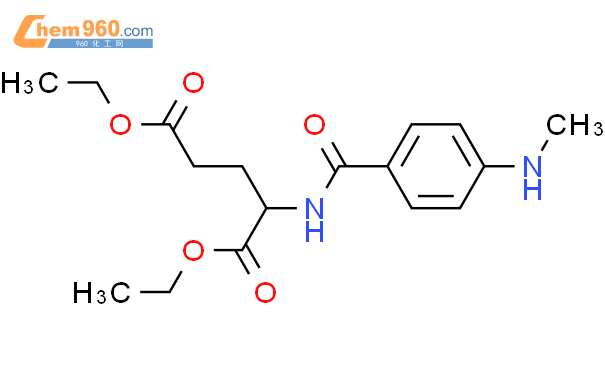 diethyl(2R)-2-[4-(methyiaminoybenzoyl]mino]pentanedioate