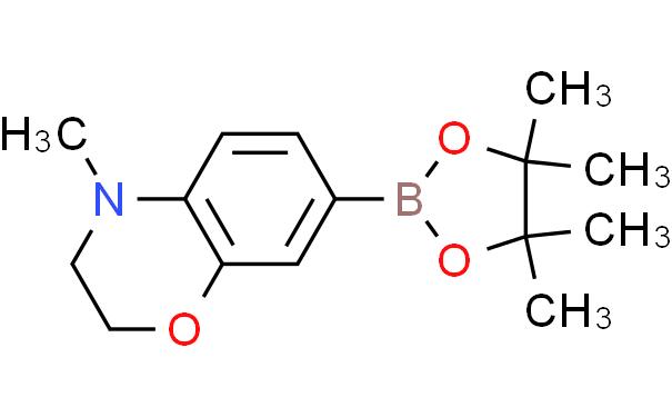 4-甲基-7-(4,4,5,5-四甲基-1,3,2-二氧硼烷-2-基)-3,4-二氢-2H-1,4-苯并恶嗪