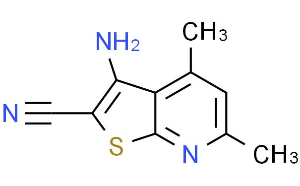 3-AMINO-4,6-DIMETHYL-THIENO[2,3-B]PYRIDINE-2-CARBONITRILE