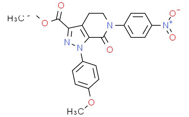 4,5,6,7-四氢-1-(4-甲氧基苯基)-6-(4-硝基苯基)-7-氧代-1H-吡唑并[3,4-C]吡啶-3-羧酸乙酯