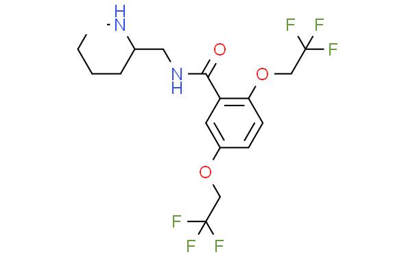 N-(哌啶-2-基甲基)-2,5-双(2,2,2-三氟乙氧基)苯甲酰胺