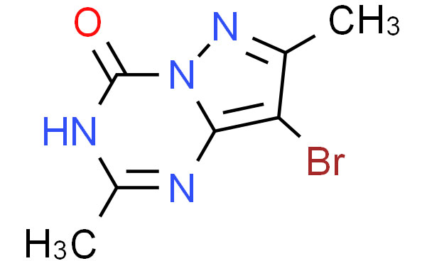 8-溴-2,7-二甲基 - 吡唑并[1,5-Α] [1,3,5]三嗪-4-醇