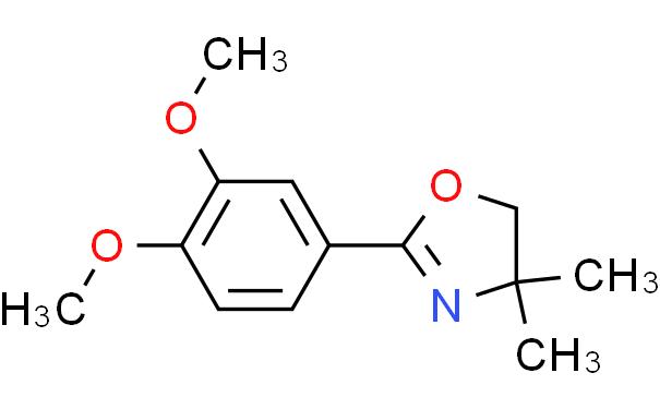 2-(3,4-二甲氧基苯基)-4,4-二甲基-4,5-二氢-1,3-噁唑