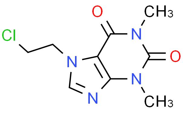 7-(2-氯乙基）茶碱