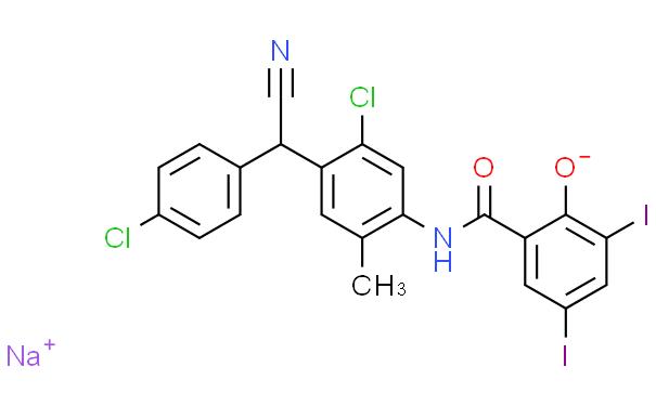 氯氰碘柳胺钠