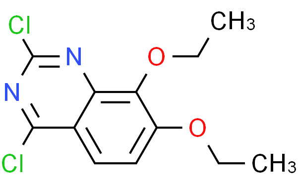 2,4-dichloro-7,8-diethoxy-quinazoline