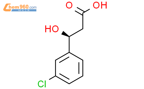 (3S)-3-(3-chlorophenyl)-3-hydroxypropanoic acid