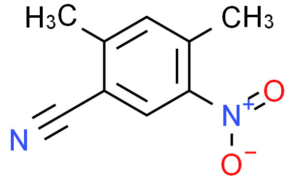 2，4-二甲基-5-硝基苯腈