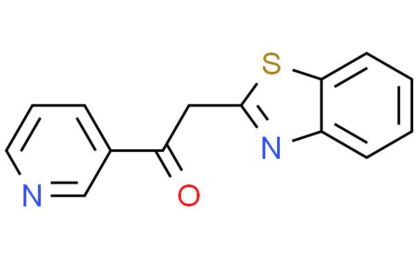 2-(1,3-benzothiazol-2-yl)-1-pyridin-3-ylethanone