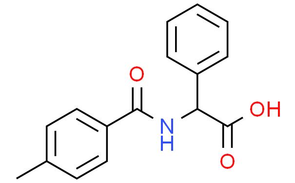 Benzeneacetic acid, α-[(4-methylbenzoyl)amino]-